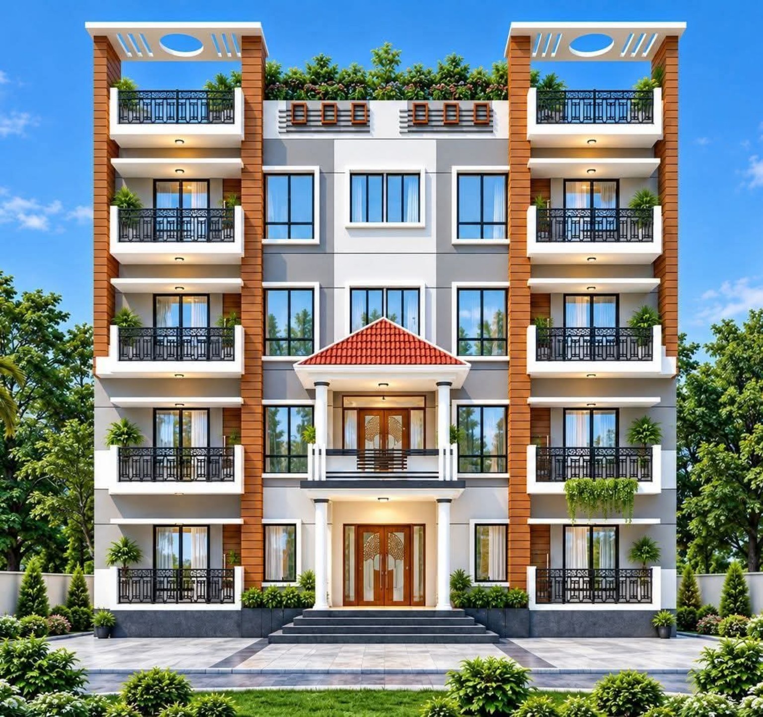 Contemporary Residential Building